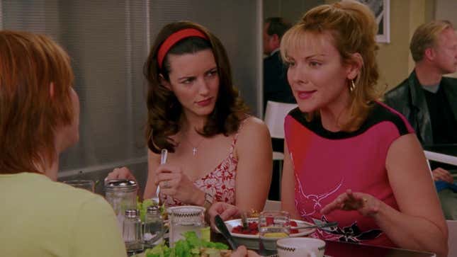 Cynthia Nixon, Kristin Davis, and Kim Cattrall