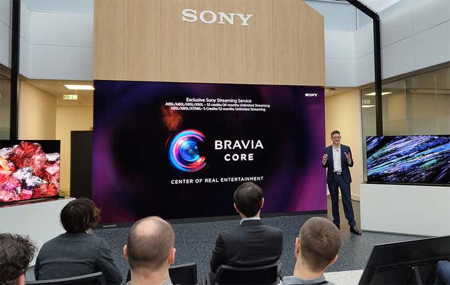 La oferta de Bravia Core incluida al comprar un televisor Sony en 2023.