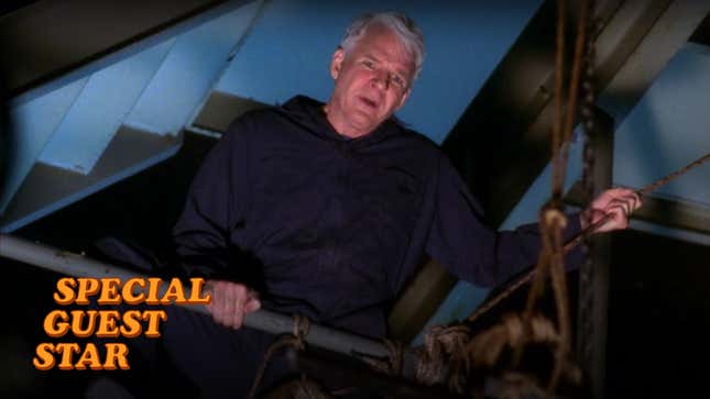 Image for article titled Steve Martin got to show his “wild and crazy” side again on 30 Rock