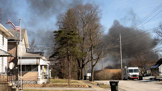 Image for article titled What To Know About The Train Derailment And Toxic Chemicals In Ohio
