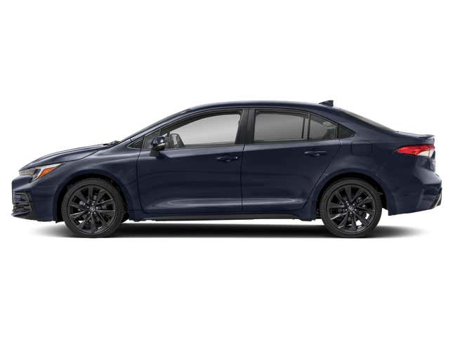 Toyota Corolla / Hybrid SE FWD (GS) 2023. Profile, Facing to the Left