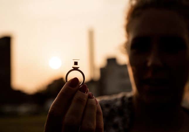 Image for article titled An air purifier the size of a building is sucking up China’s smog and turning it into jewelry