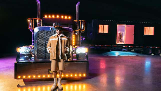 Image for article titled Bad Bunny Invites You Aboard His Big Rig, Hosting An Airbnb Stay In Miami That&#39;s Actually Affordable