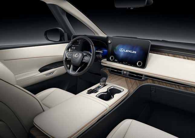 2024 Lexus LM luxury minivan interior