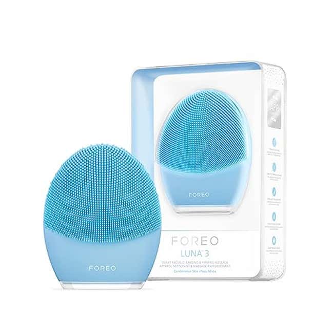 Image for article titled Prime Day Deal Still Happening: 50% off FOREO LUNA 3 Facial Cleansing Brush