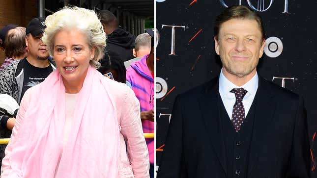 Image for article titled Emma Thompson and Others Push Back at Sean Bean&#39;s Anti-Intimacy Coordinator Comments: &#39;Wake Up&#39;