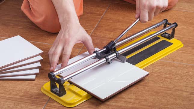 Image for article titled How to Cut Tile Without a Wet Saw