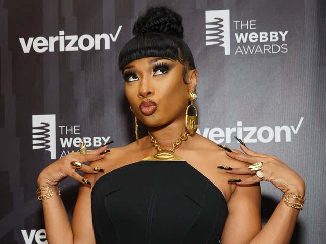 Megan Thee Stallion attends the 26th Annual Webby Awards on May 16, 2022 in New York City.