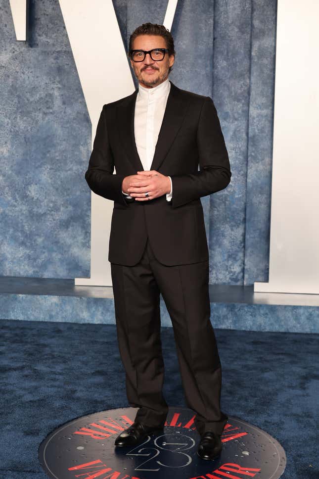 2023 Oscars Afterparties: Pedro Pascal attends the 2023 Vanity Fair Oscar Party