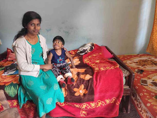 “I’m not asking for any other benefits,” said Shalini S, whose daughter Druthi has Mucopolysaccharidosis type I. “Just give me the medication for free so my child can survive.”
