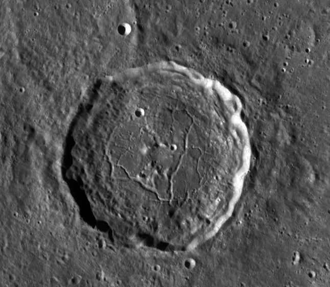 The Atlas crater.