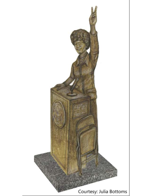 Image for article titled Statue Honoring Shirley Chisholm at Buffalo Cemetery Where She Was Buried to be Designed by Local Artist