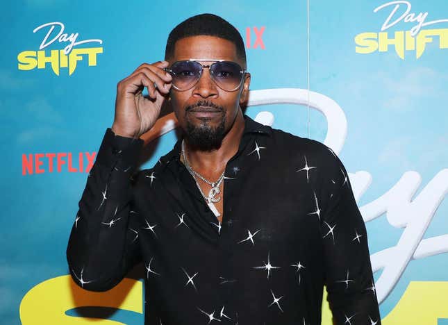 Image for article titled Jamie Foxx Tells Fans He&#39;s Been Through A &#39;Dark Journey&#39;