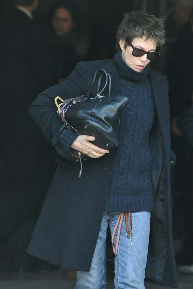 Jane Birkin and her bag.