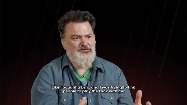 Legendary LucasArts and Double Fine video game designer Tim Schafer talked about the Atari Lynx, the little handheld that could[n’t].