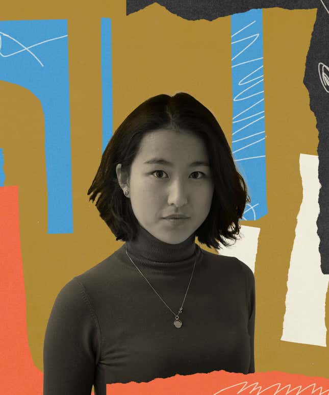 Abstract photo illustration of Cindy Yu