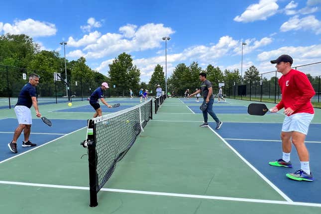 Image for article titled Pickleball: Stay out of the kitchen