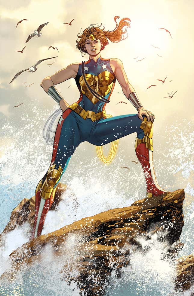 Image for article titled Meet Wonder Woman&#39;s New Superheroic Daughter, Trinity