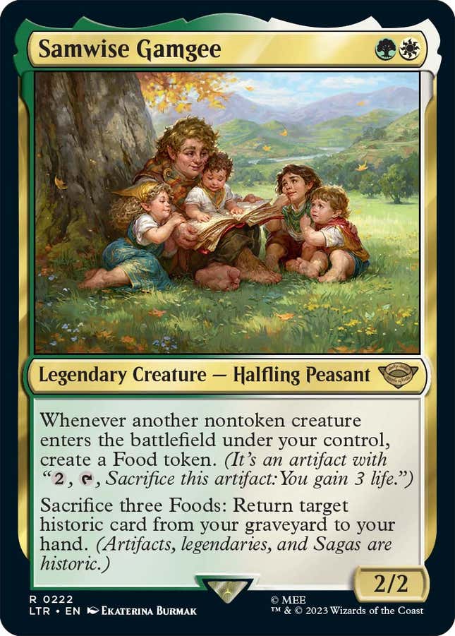 Image for article titled Magic: The Gathering's Lord of the Rings Set Is Full of Precious Art