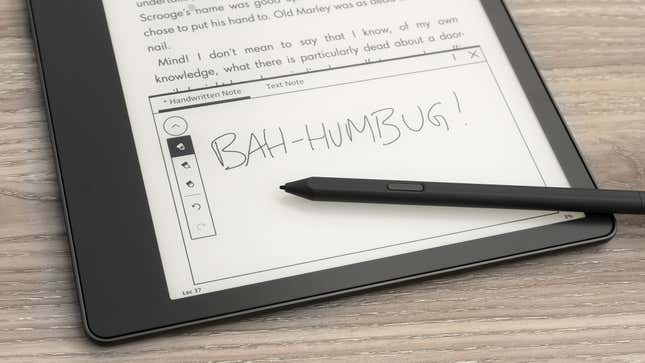 The Kindle Scribe Is a Great E-Reader But Under-Achieving E-Note