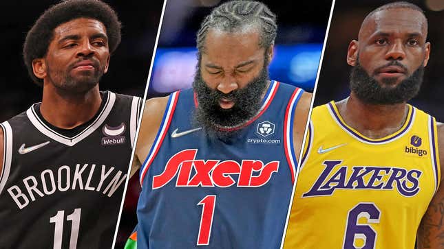 From Kyrie Irving to James Harden to LeBron and the Lakers... what a mess this 2021-22 season was.