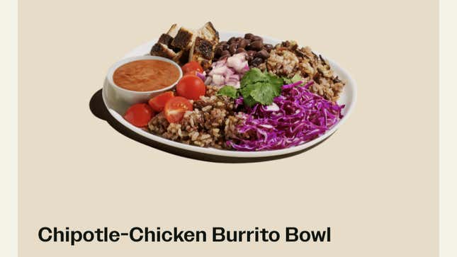 Sweetgreen’s app hasn’t yet changed the name of the bowl as of 12:30 p.m. Central on Thursday.