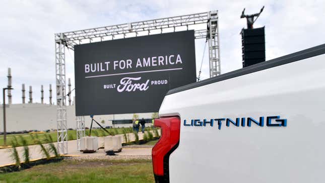 Image for article titled Congress Will Not Let Ford&#39;s Michigan Battery Plant Go