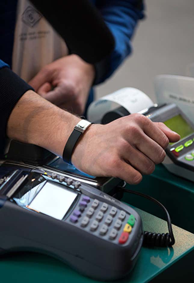 Wearable payment is currently being trialed in the Netherlands