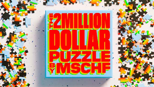 You can win $2 million just by completing a puzzle. Would you look at that!