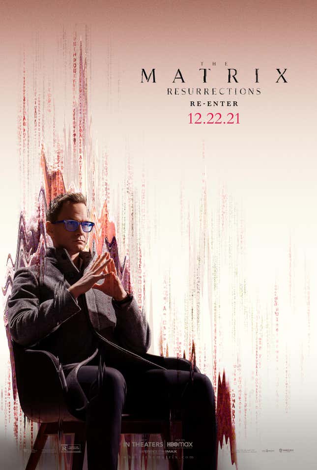 Image for article titled The Latest Matrix Resurrections Posters Reveal Characters New and Old