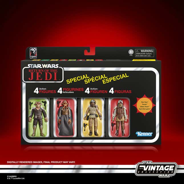 Image for article titled All the Star Wars and Indiana Jones Toys Hasbro Revealed at Star Wars Celebration