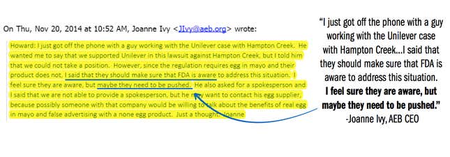 Image for article titled There is literally a US government conspiracy against vegan mayo