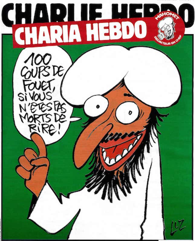 “100 lashes if you don’t die laughing.”