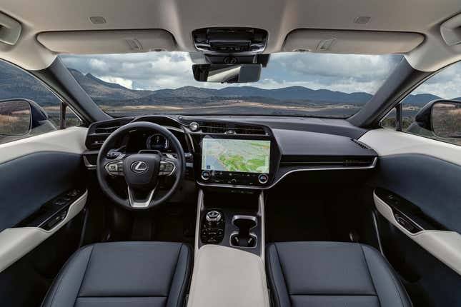 Image for article titled The 2023 Lexus RZ 450e Is Lexus's First Real Electric Push
