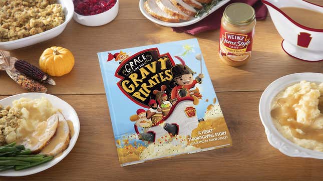 Image for article titled Kids can sail the gravy seas this Thanksgiving with Heinz