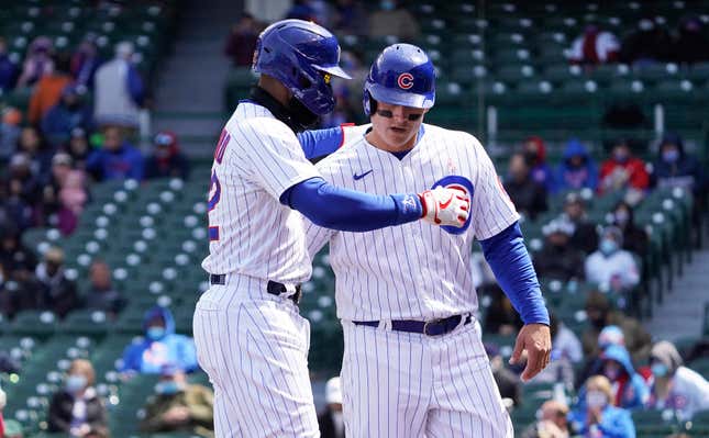 The press is doing nobody any favors by lobbing softball questions to Jason Heyward and Anthony Rizzo.