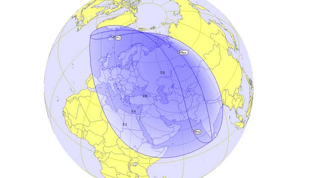 Imagen para el artículo titulado Desde dónde y cuándo se podrá ver el eclipse solar del 25 de octubre