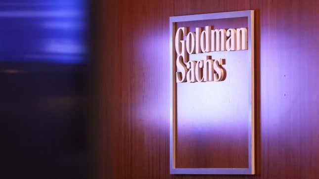 Image for article titled Goldman Sachs Argues Against Naming Male Executives in Mass Sexual Assault Suit