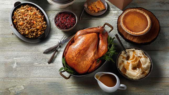 Thanksgiving turkey and sides from Boston Market