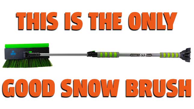 Image for article titled This is the Best and Only Snow Brush You&#39;ll Ever Need For Your Car