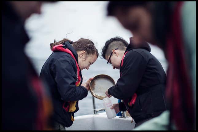 The CLEAR lab at sea.