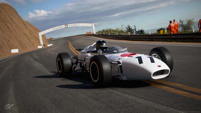 The Honda RA272 on track at the new Grand Valley Highway-1