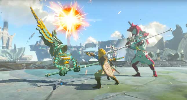 Image for article titled 9 &#39;Oh Snap&#39; Details In Zelda: Tears Of The Kingdom&#39;s Final Gameplay Trailer
