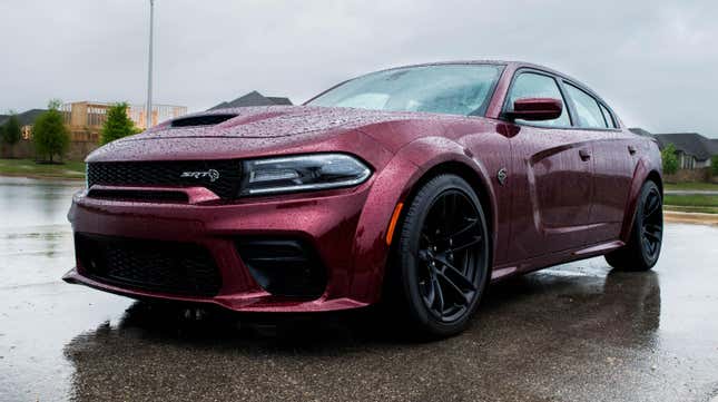 Image for article titled Let The 2021 Dodge Charger SRT Hellcat Redeye Widebody Stroke Your Ego Sky High