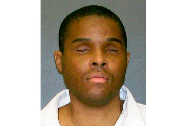 This photo provided by the Texas Department of Criminal Justice shows death-row inmate Andre Thomas, from Texoma, Texas. A divided Supreme Court has rejected an appeal from a Black Texas death row inmate who argued he didn’t get a fair trial because jurors who convicted him objected to interracial marriage. The court’s three liberal justices dissented Tuesday from the court’s order turning away the appeal from inmate Andre Thomas. He was sentenced to death for killing his estranged wife, who was white, and two children. 