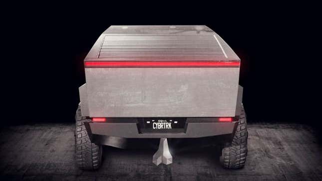 A render of the Cybertruck Nutz.