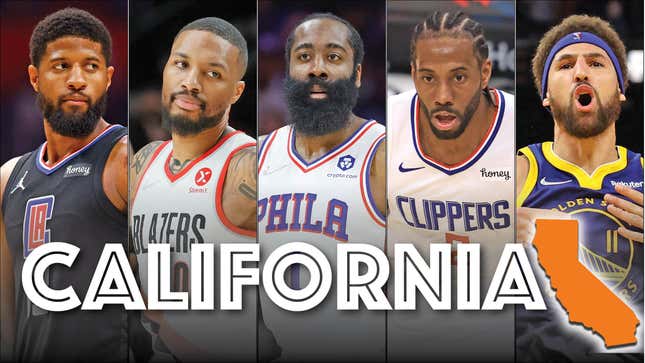 Image for article titled Which state can field the best starting 5?