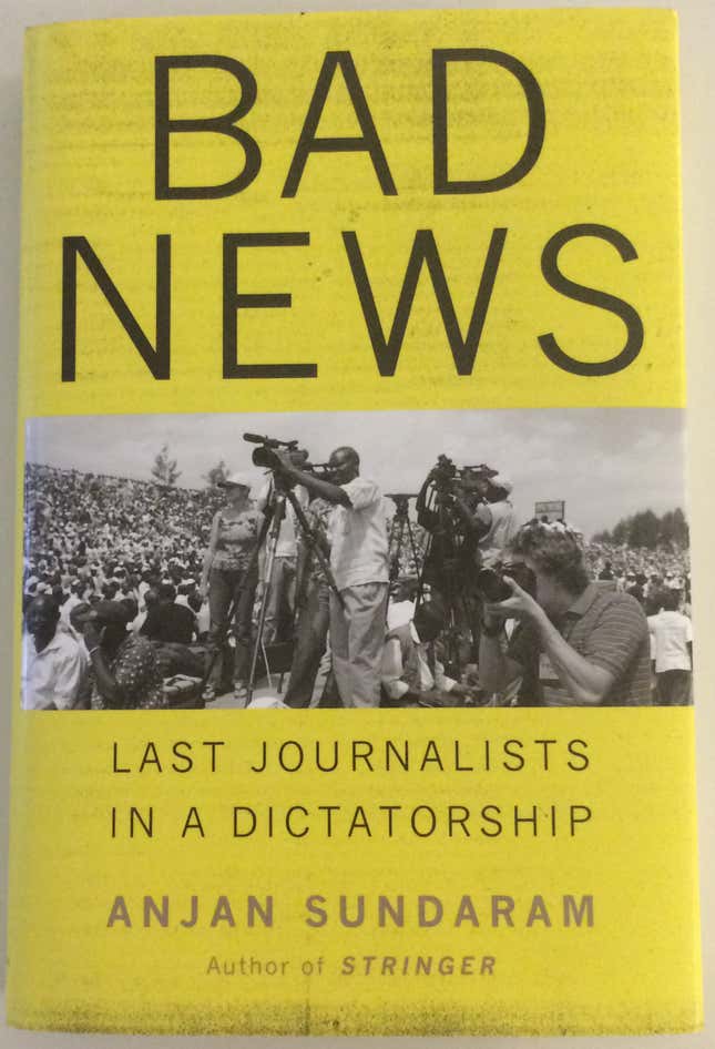 Image for article titled A Rwandan press freedom book garners praise abroad but backlash at home