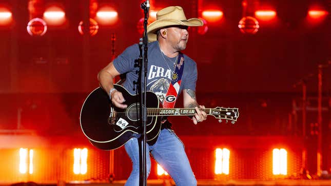 Image for article titled Jason Aldean's 'Try That in a Small Town' Is the 2nd Most Popular Song in the Country
