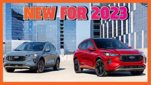 Check Out the 2023 Ford Escape's Sleek New Styling